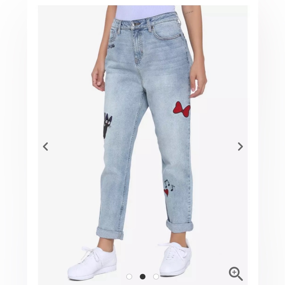 Her Universe Studio Ghibli Kiki's Delivery Service Mom Jeans size 22